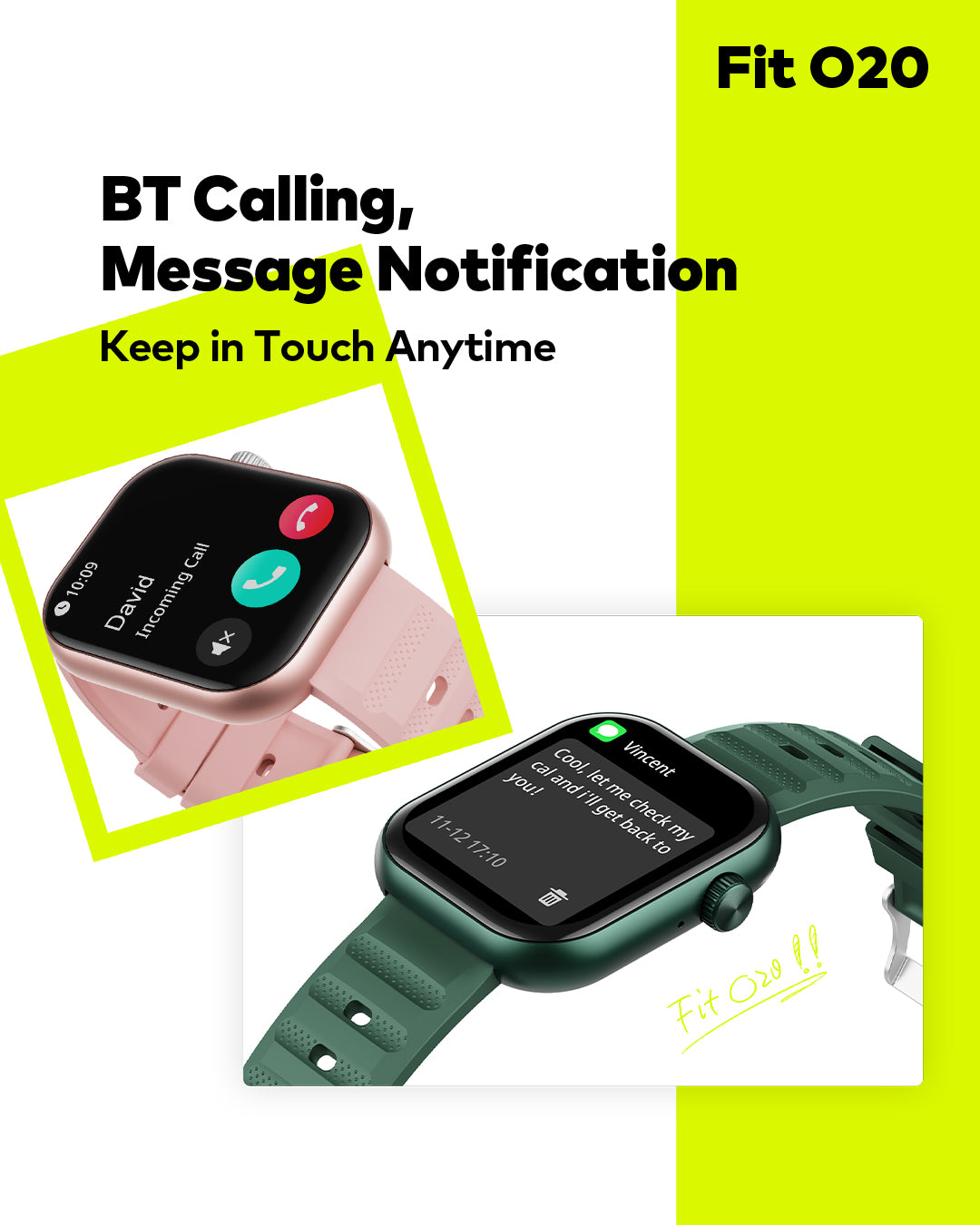 Smart Watch Fit O20