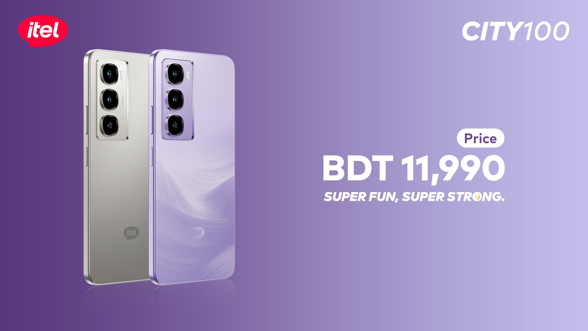 itel launches CITY 100 smartphone with ai features