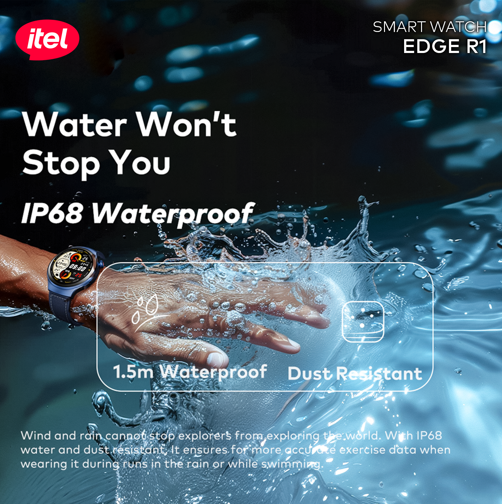 Smart Watch Edge R1 Pro ISW-O43